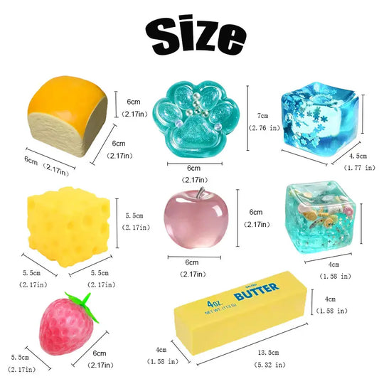 8-Piece Set Mystery Squishy Box